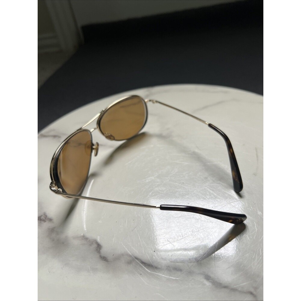 Tory Burch TY6006 109/8G Gold Frame Aviator Sunglasses FRAME ONLY  Designer Glam - Picture 7 of 10